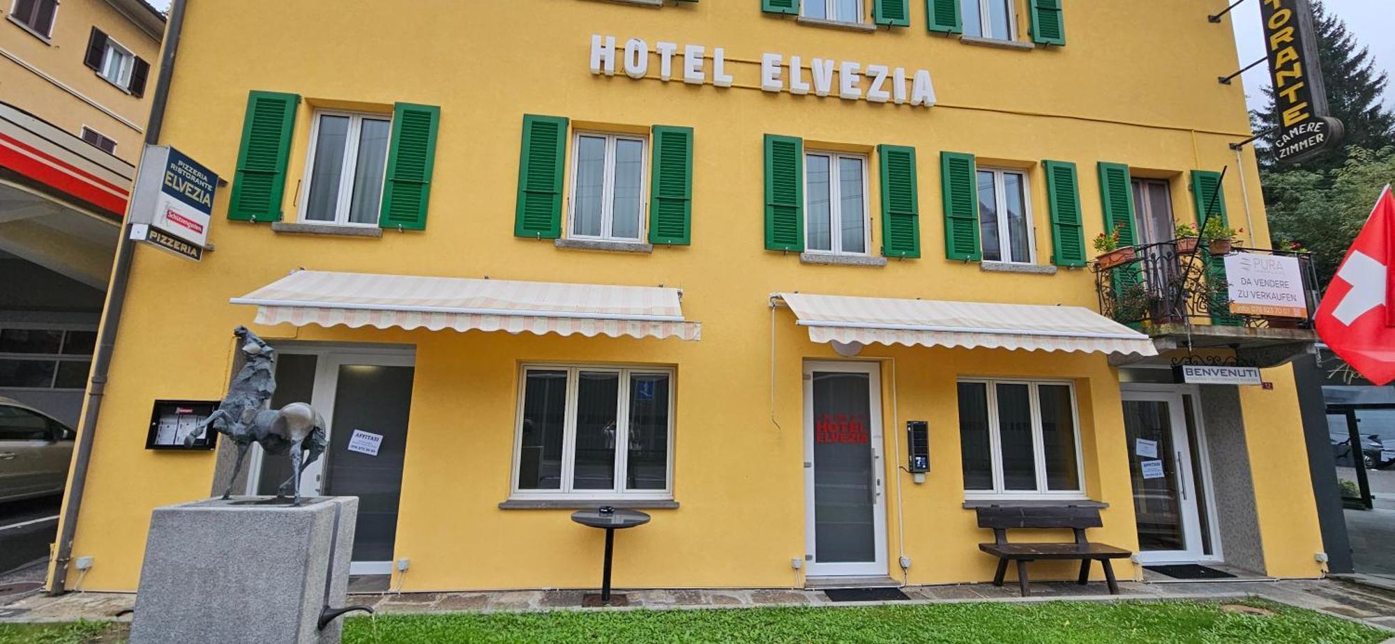 Hotel Elvezia - Self Check-In Lavorgo Exterior foto