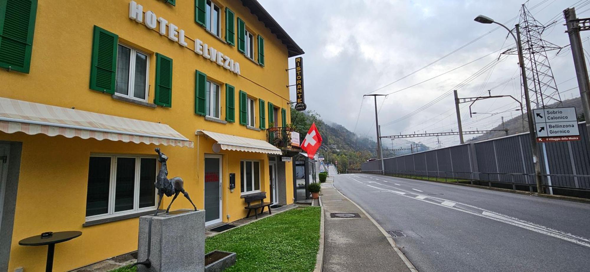 Hotel Elvezia - Self Check-In Lavorgo Exterior foto